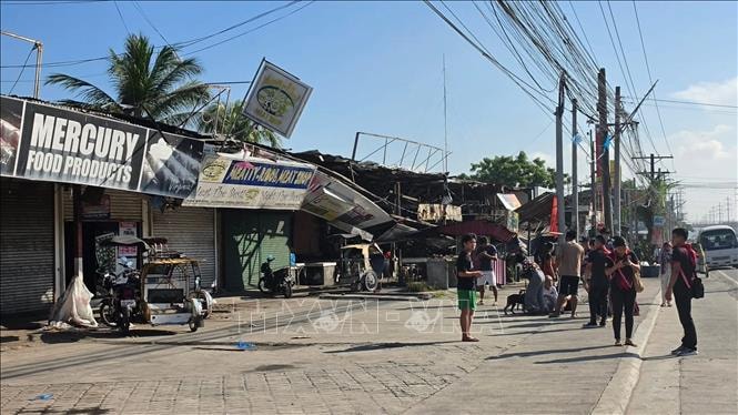Động đất tại Philippines: Ít nhất 32 người thiệt mạng, trên 200 người bị thương- Ảnh 1. Động đất tại Philippines: Ít nhất 32 người thiệt mạng, trên 200 người bị thương- Ảnh 1.