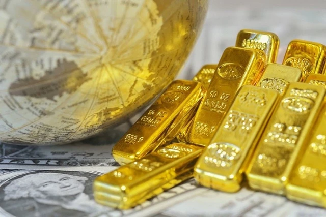 Giá vàng thế giới ngày 8/6 giảm mạnh nhất kể từ tháng 3- Ảnh 1. Giá vàng thế giới ngày 8/6 giảm mạnh nhất kể từ tháng 3- Ảnh 1.