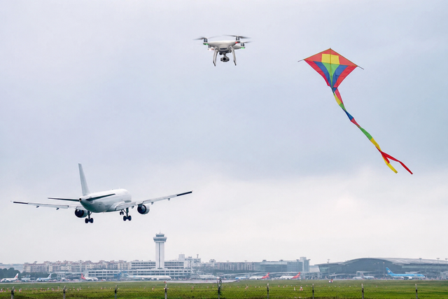 Chỉ trong hai ngày, nhiều chuyến bay tại Nội Bài và Cát Bi bị gián đoạn do vật thể bay nghi là drone và hoạt động thả diều gần khu vực khai thác bay.