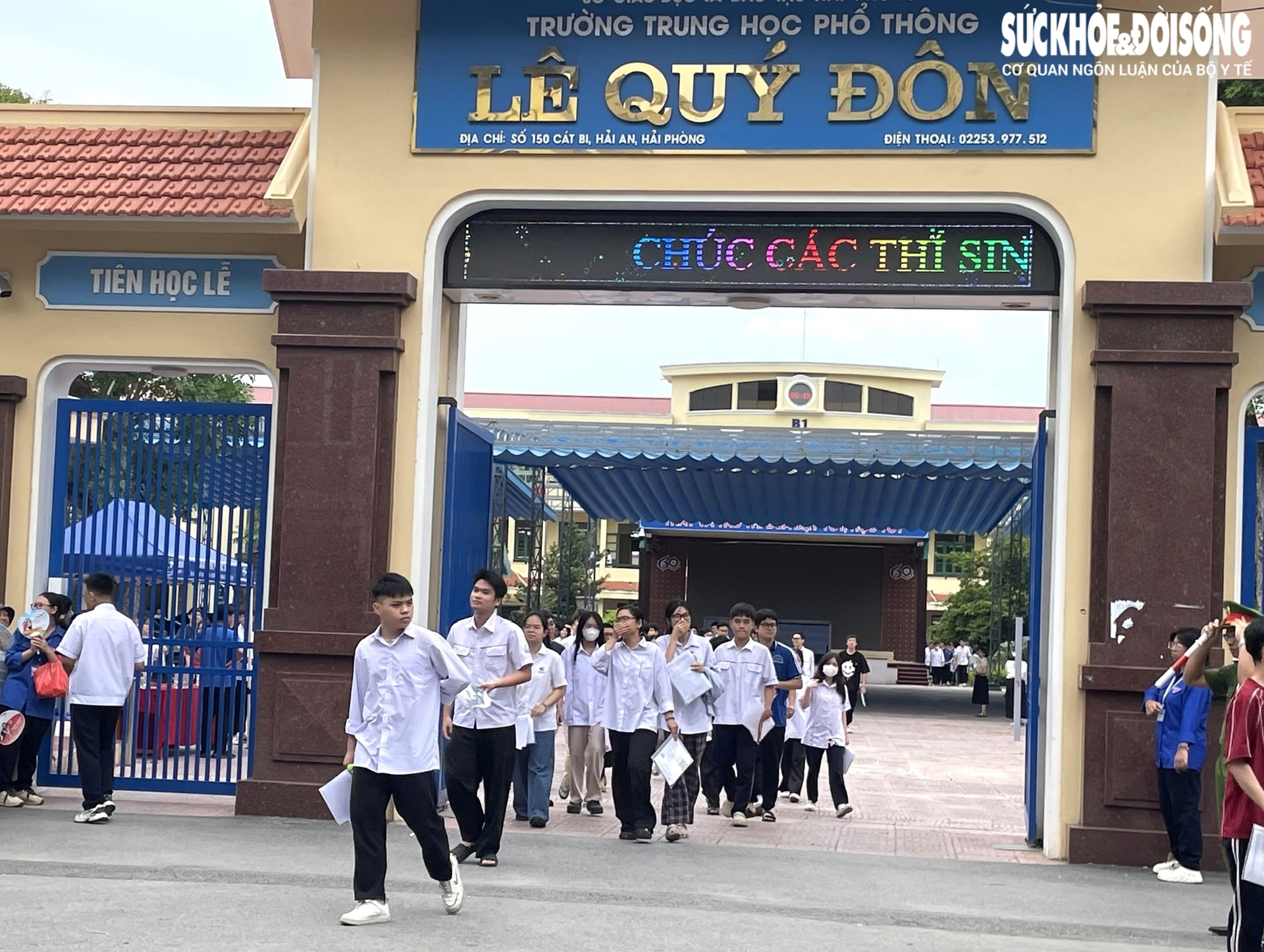Hơn 290 thí sinh Hải Phòng vắng mặt môn thi Ngữ văn- Ảnh 1.