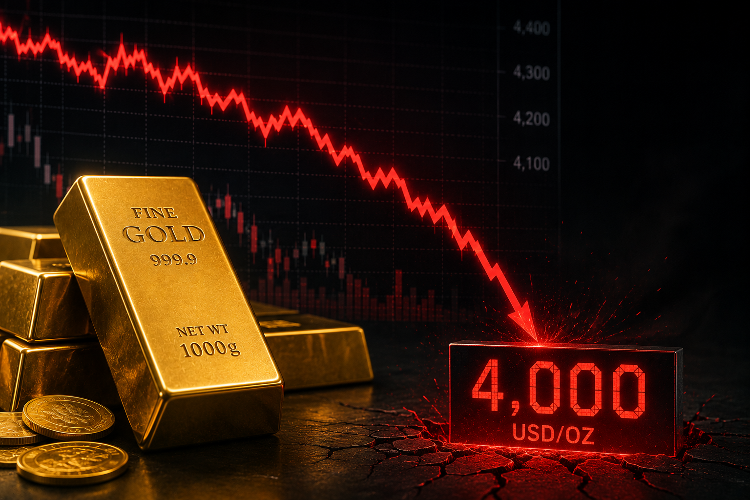 Giá vàng thế giới ngày 11/6 sắp thủng mốc 4.000 USD- Ảnh 1.