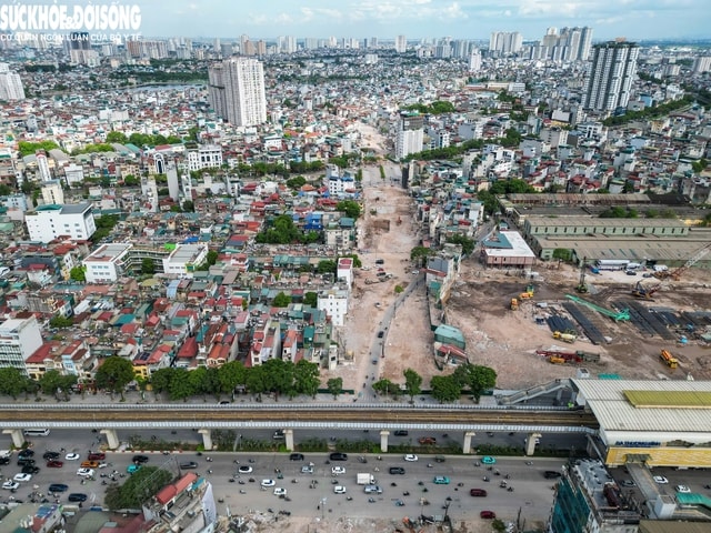Cận cảnh một đoạn đường Vành đai 2,5 sắp thông xe tạm trong tháng 6- Ảnh 10. Cận cảnh một đoạn đường Vành đai 2,5 sắp thông xe tạm trong tháng 6- Ảnh 10.