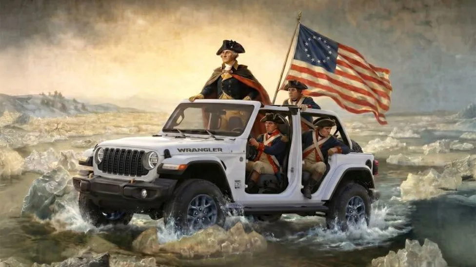 Cố tổng thống Mỹ George Washington chắc hẳn đang rất mong chờ đội tuyển Mỹ giành chức vô địch World Cup 2026. (Nguồn: Jeep)