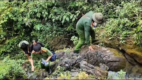 Tuyên Quang: Xuyên đêm tìm kiếm người đàn ông mắc bệnh lý thần kinh đi lạc trong rừng sâu- Ảnh 1. Tuyên Quang: Xuyên đêm tìm kiếm người đàn ông mắc bệnh lý thần kinh đi lạc trong rừng sâu- Ảnh 1.