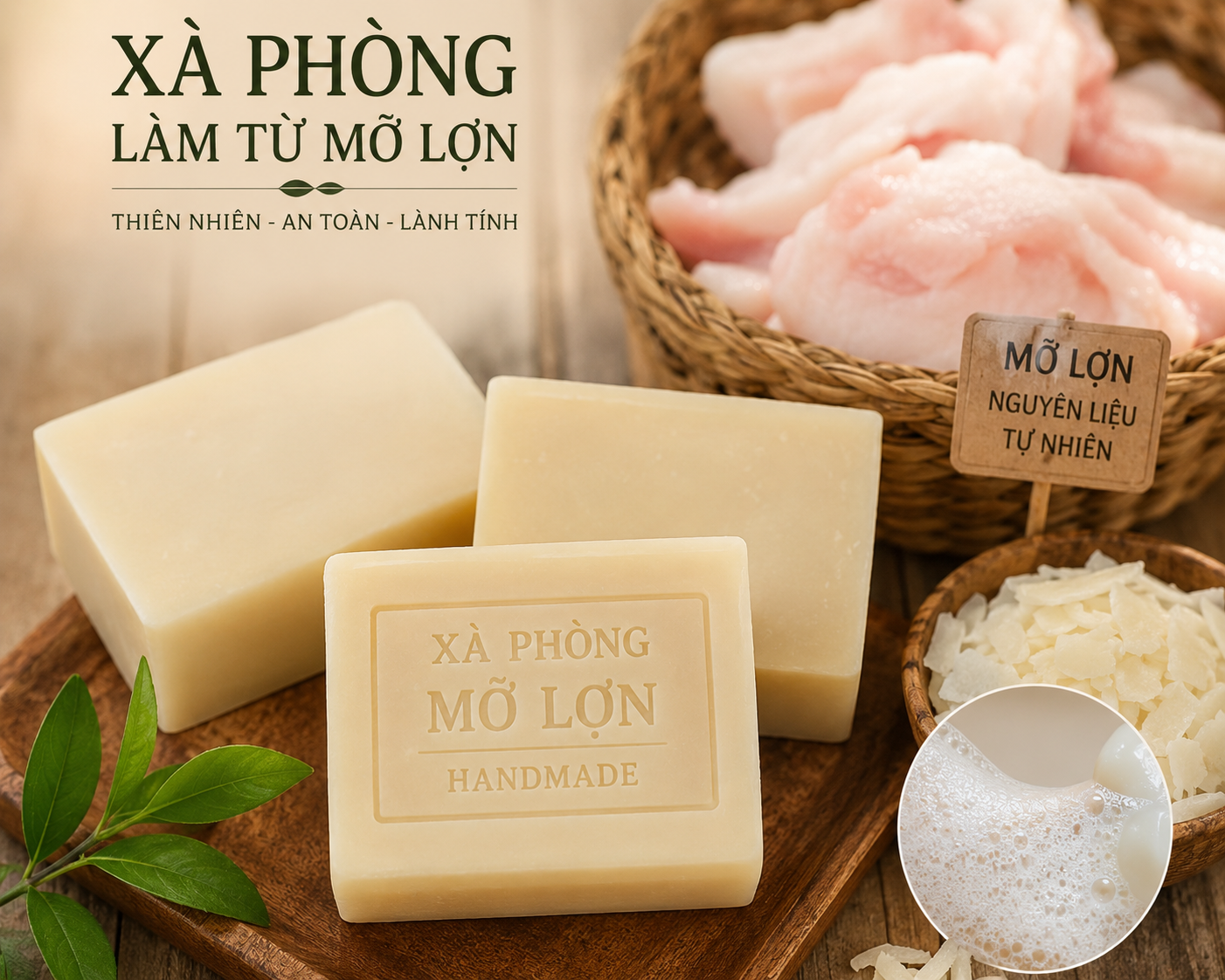 Xà phòng từ mỡ lợn: Nguyên liệu truyền thống đang được quan tâm trở lại- Ảnh 1. Xà phòng từ mỡ lợn: Nguyên liệu truyền thống đang được quan tâm trở lại- Ảnh 1.