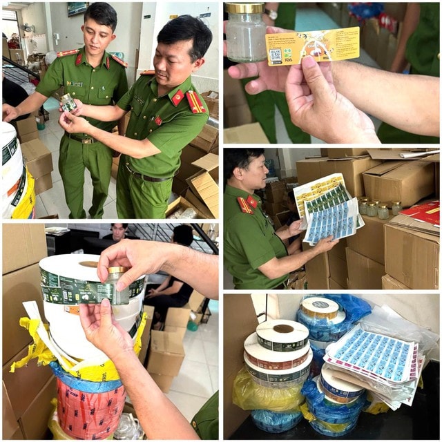 Cận cảnh kho hàng 15 tấn hũ yến giả của đối tượng 9X chuyên livestream lừa khách- Ảnh 3.