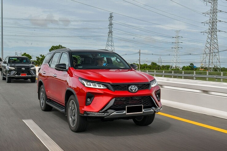 Hệ thống an toàn trên Toyota Fortuner