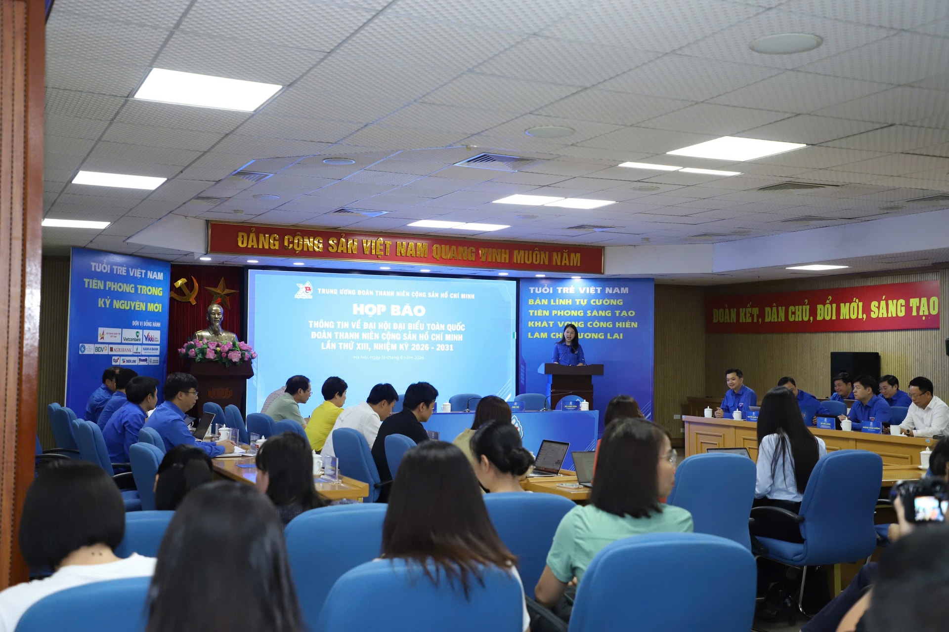 786 đại biểu dự Đại hội Đoàn toàn quốc lần thứ XIII, đại biểu trẻ nhất 16 tuổi- Ảnh 3. 786 đại biểu dự Đại hội Đoàn toàn quốc lần thứ XIII, đại biểu trẻ nhất 16 tuổi- Ảnh 3.