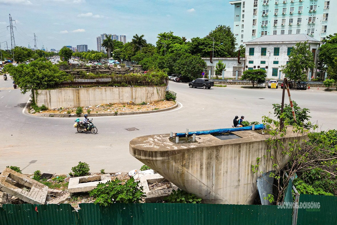 Nút giao Phạm Tu - đường 70 tăng tốc thi công sau khi có mặt bằng sạch - Ảnh 4.