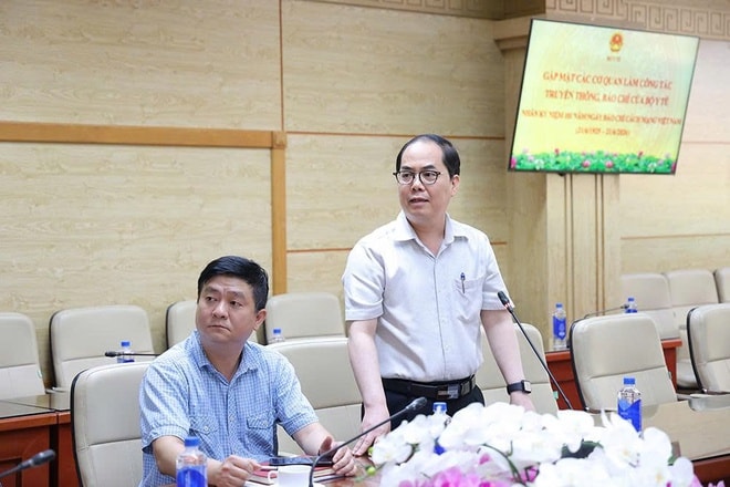 Thứ trưởng Nguyễn Tri Thức: Khẩn trương hoàn thiện hệ thống thông tin quản lý khám chữa bệnh- Ảnh 4. Thứ trưởng Nguyễn Tri Thức: Khẩn trương hoàn thiện hệ thống thông tin quản lý khám chữa bệnh- Ảnh 4.