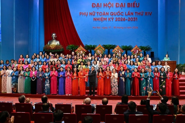 Bà Lê Thị Thủy tái cử Chủ tịch Hội Liên hiệp Phụ nữ Việt Nam khóa XIV- Ảnh 1. Bà Lê Thị Thủy tái cử Chủ tịch Hội Liên hiệp Phụ nữ Việt Nam khóa XIV- Ảnh 1.