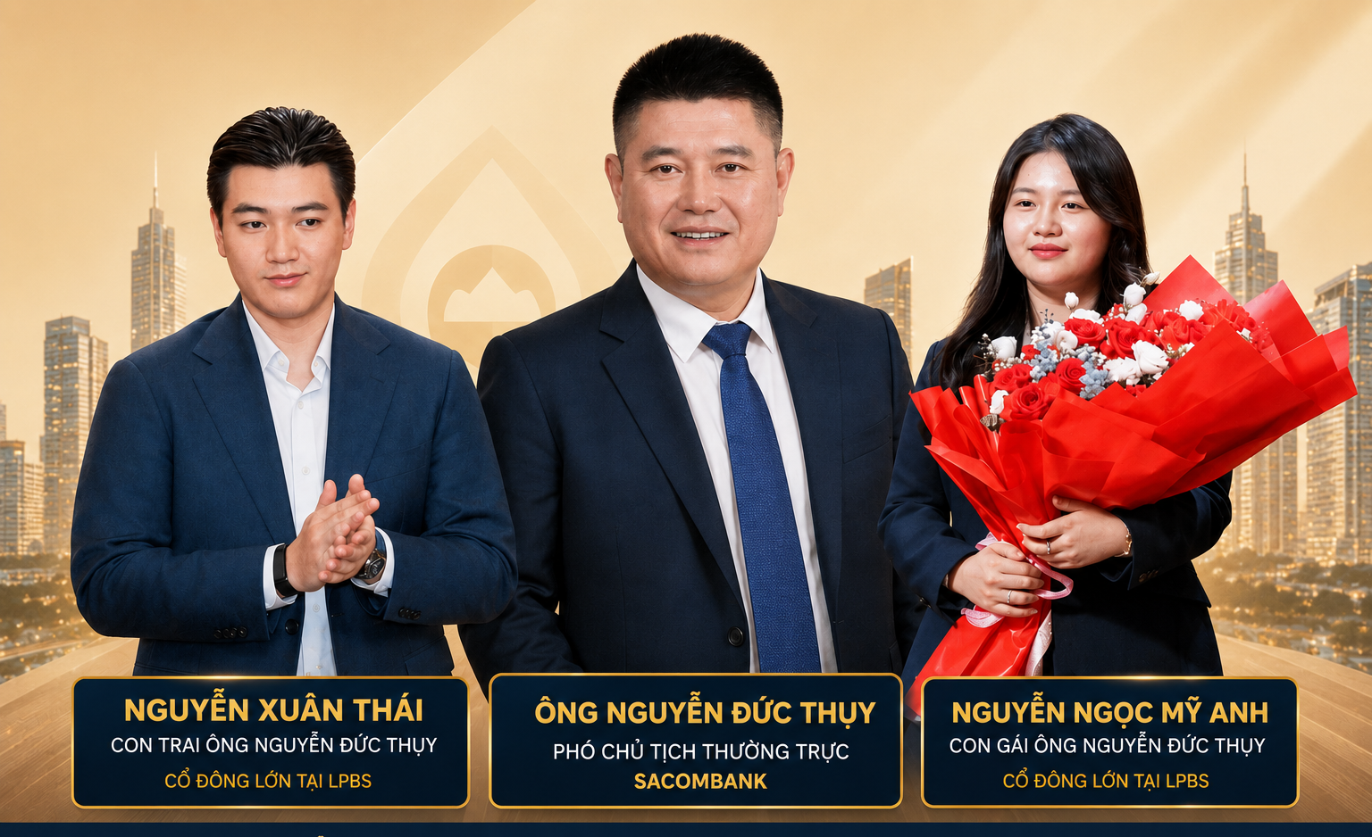 Gia đình doanh nhân Nguyễn Đức Thụy