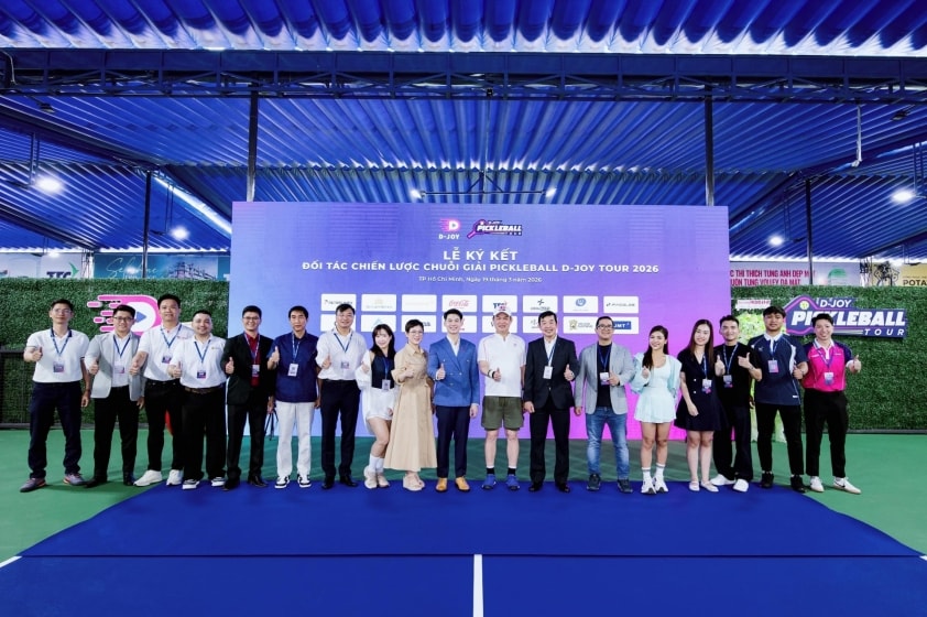 Giải đấu Pickleball D-Joy Tour 2026 chính thức khởi tranh