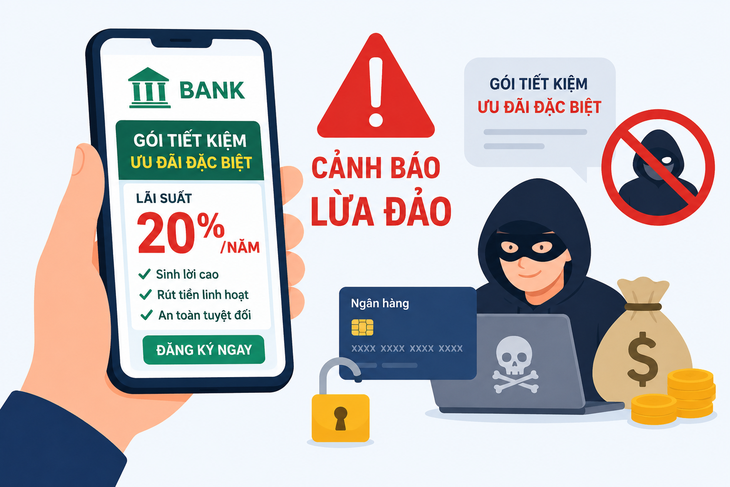 Lừa đảo bằng các gói tiết kiệm 'ưu đãi đặc biệt', người dân cần cảnh giác- Ảnh 2. Lừa đảo bằng các gói tiết kiệm 'ưu đãi đặc biệt', người dân cần cảnh giác- Ảnh 2.