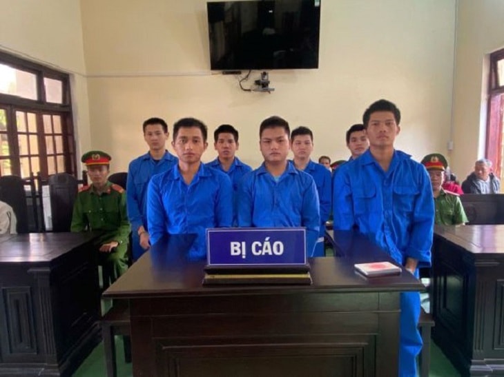 7 thanh niên lĩnh hơn 50 năm tù vì sử dụng ma túy- Ảnh 1. 7 thanh niên lĩnh hơn 50 năm tù vì sử dụng ma túy- Ảnh 1.