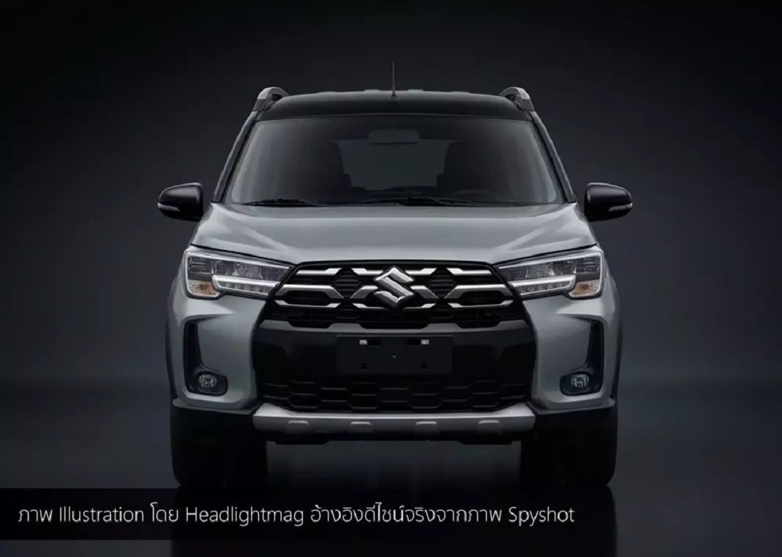 Suzuki XL7 2027 dự kiến sẽ sở hữu thiết kế đầu xe như thế này.