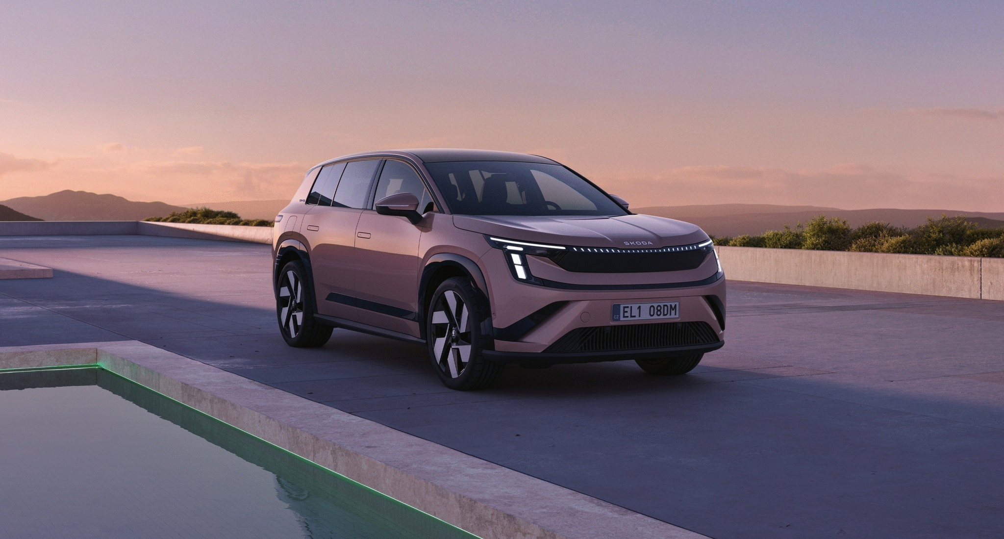 SUV điện 3 hàng ghế Skoda Peaq ra mắt.