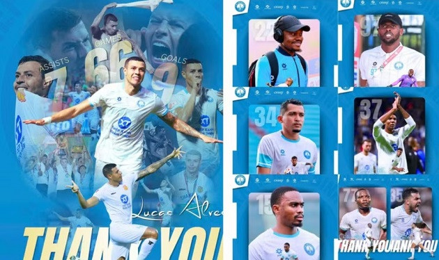 Trung vệ Lucas Alves chia tay CLB Nam Định