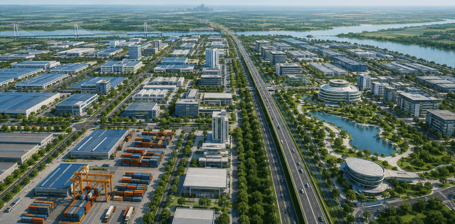 Khu kinh tế chuyên biệt 5.300ha sắp hình thành ở Hải Phòng. Ảnh minh họa
