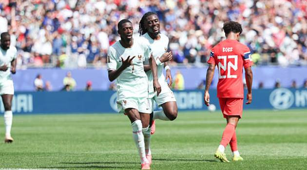 Dembele toả sáng trong chiến thắng của ĐT Pháp. Ảnh: Getty Images.