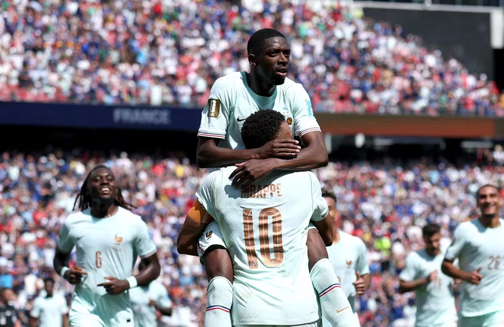 Ousmane Dembele tỏa sáng trong chiến thắng của Pháp trước Na Uy. Ảnh: FIFA.