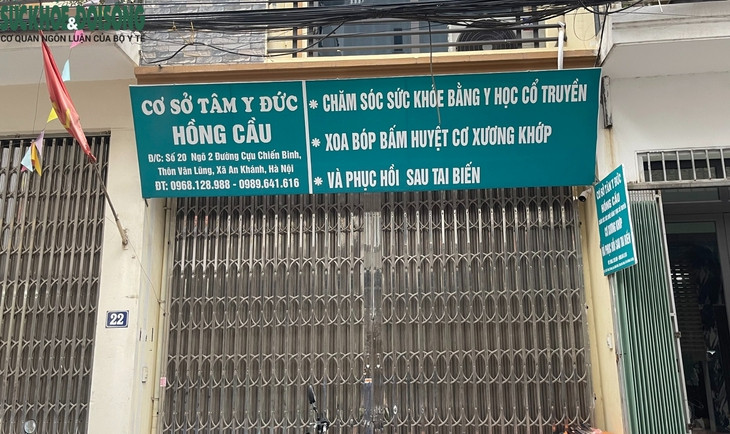 Cơ sở phục hồi sau tai biến Tâm Y Đức Hồng Cầu bị phạt 35 triệu đồng- Ảnh 2.