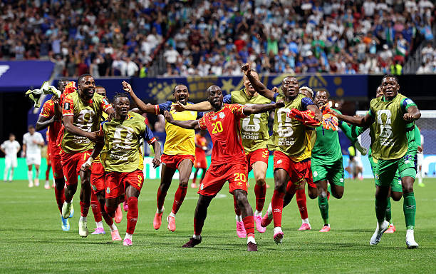 Yoane Wissa sắm vai người hùng của CHDC Congo. Ảnh: Getty Images.