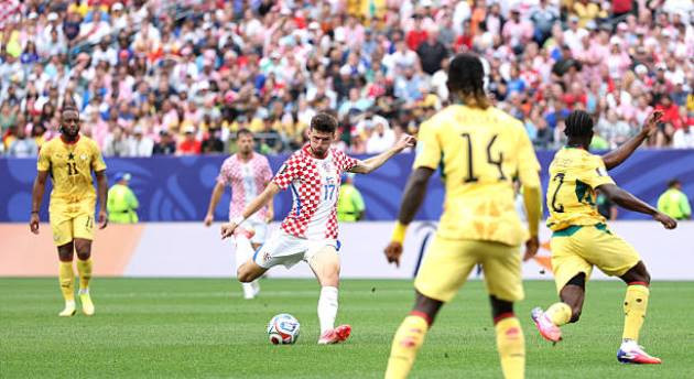 Croatia có bàn mở tỷ số do công của Petar Sucic. Ảnh: Getty Images.