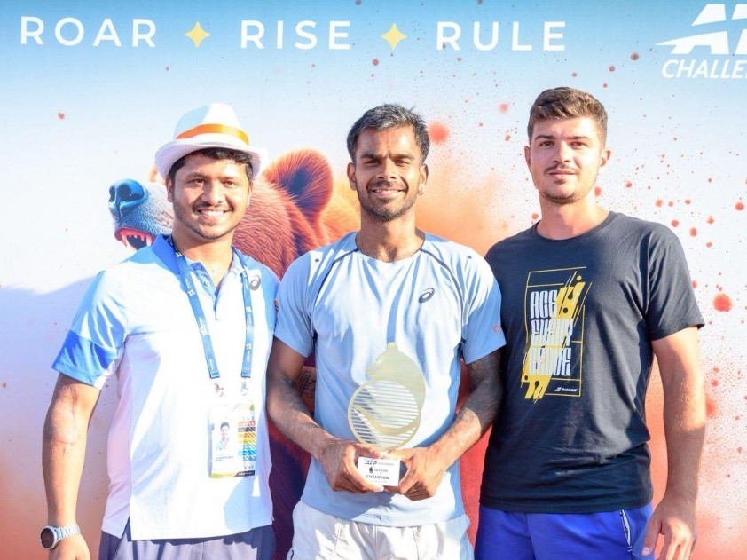 Sumit Nagal vô địch giải ATP Challenger Intaro Open tại Romania