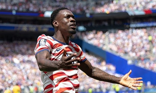 Folarin Balogun trong màu áo đội tuyển Mỹ tại World Cup 2026