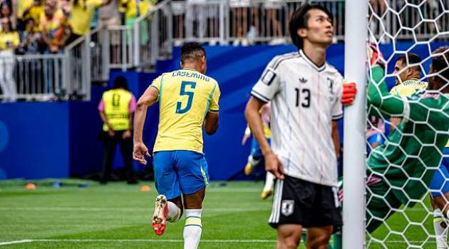 Casemiro cho thấy khả năng săn bàn đáng sợ từ tuyến giữa. Ảnh: Getty Images.