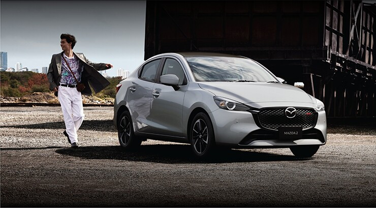 Mazda2 2026 phiên bản sedan với thiết kế hiện đại