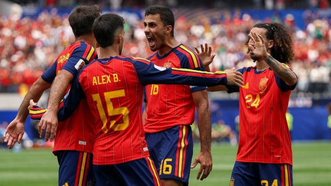 Tây Ban Nha thể hiện sức mạnh áp đảo trước đội tuyển Áo tại World Cup 2026.