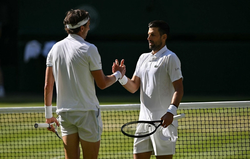 Djokovic chuẩn bị cho vòng 4 Wimbledon