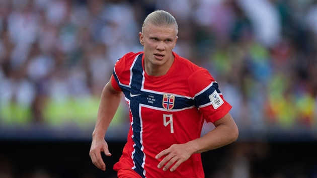 Brazil cần dè chừng Haaland. (Ảnh: Getty Images)