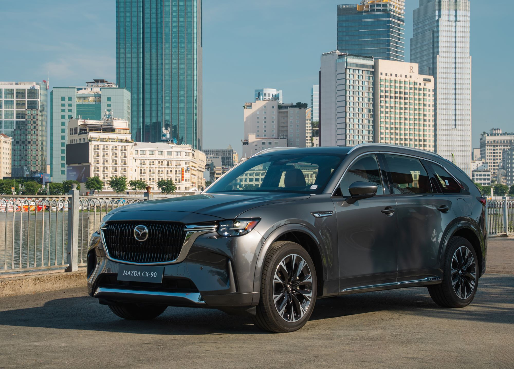 Mazda CX-90, mẫu SUV 7 chỗ flagship hoàn toàn mới được Thaco Auto định vị ở phân khúc cao cấp. (Ảnh: Thaco)