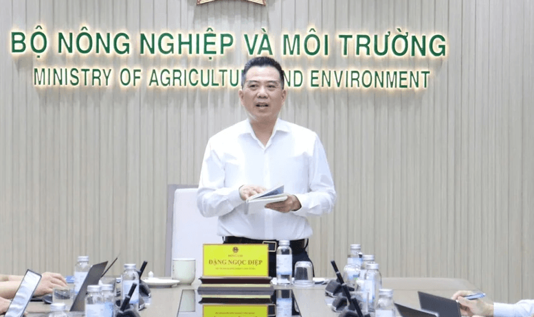 Thứ trưởng Đặng Ngọc Điệp