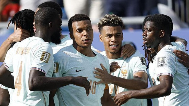 Pháp đang thể hiện sức mạnh hủy diệt tại World Cup 2026.