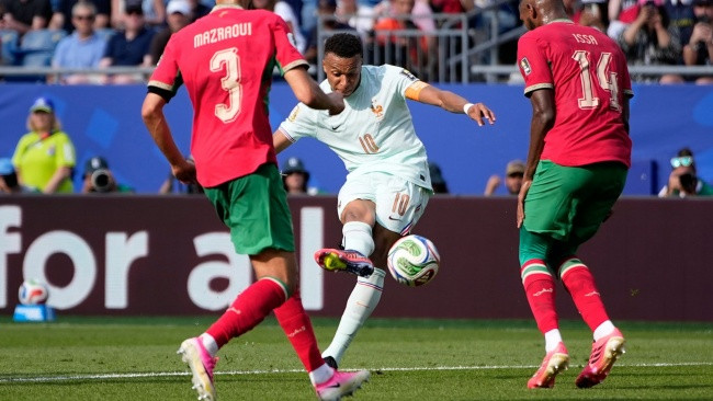Mbappe lập công cho Pháp trong trận gặp Morocco tại World Cup 2026.