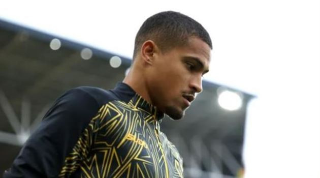Joao Gomes trong màu áo Wolves. Ảnh: Getty Images.