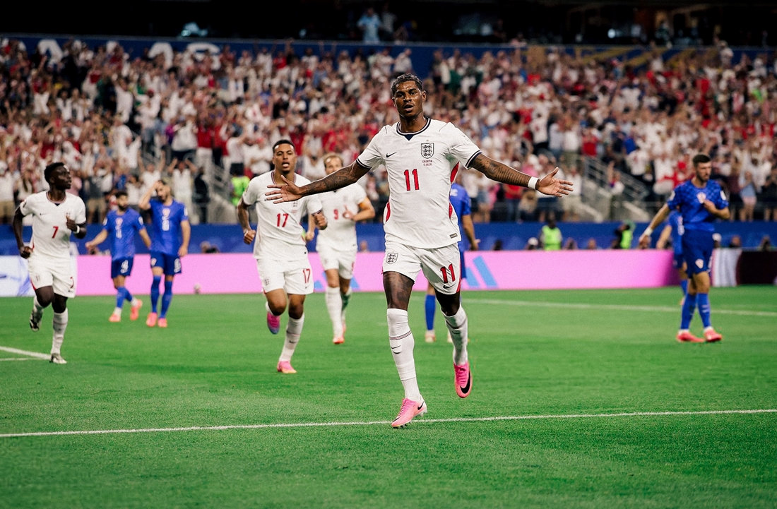 Marcus Rashford ghi bàn tại World Cup 2026