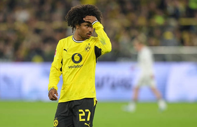 Karim Adeyemi trong màu áo Borussia Dortmund