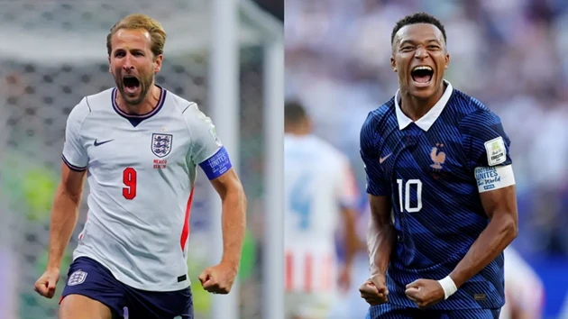 Anh không được đánh giá cao bằng Pháp ở cuộc đua vô địch World Cup 2026. Ảnh: Getty Images