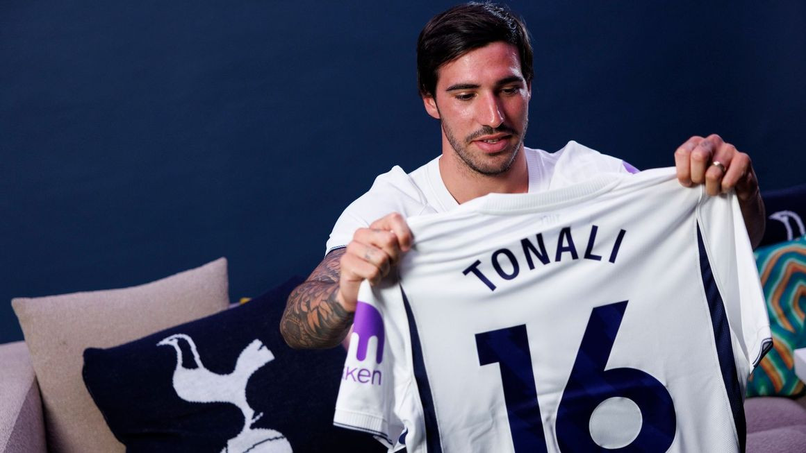 Sandro Tonali là bản hợp đồng đắt giá nhất trong lịch sử Tottenham.