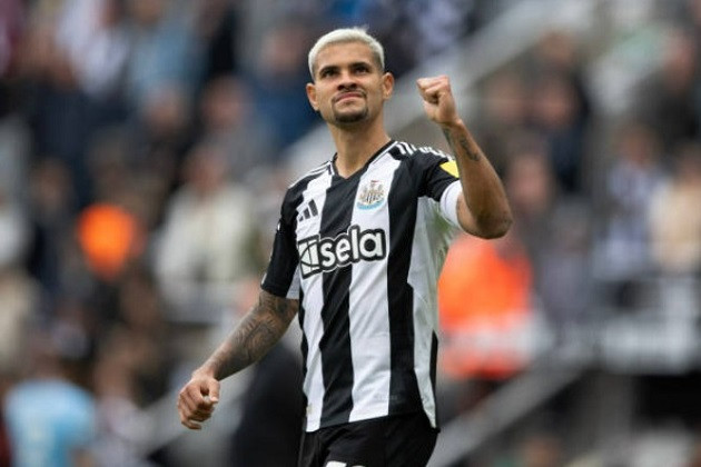 Tiền vệ Bruno Guimaraes trong màu áo Newcastle United