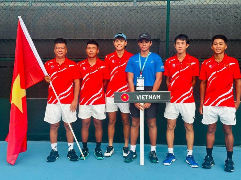 Đội hình tuyển Việt Nam dự Davis Cup 2026