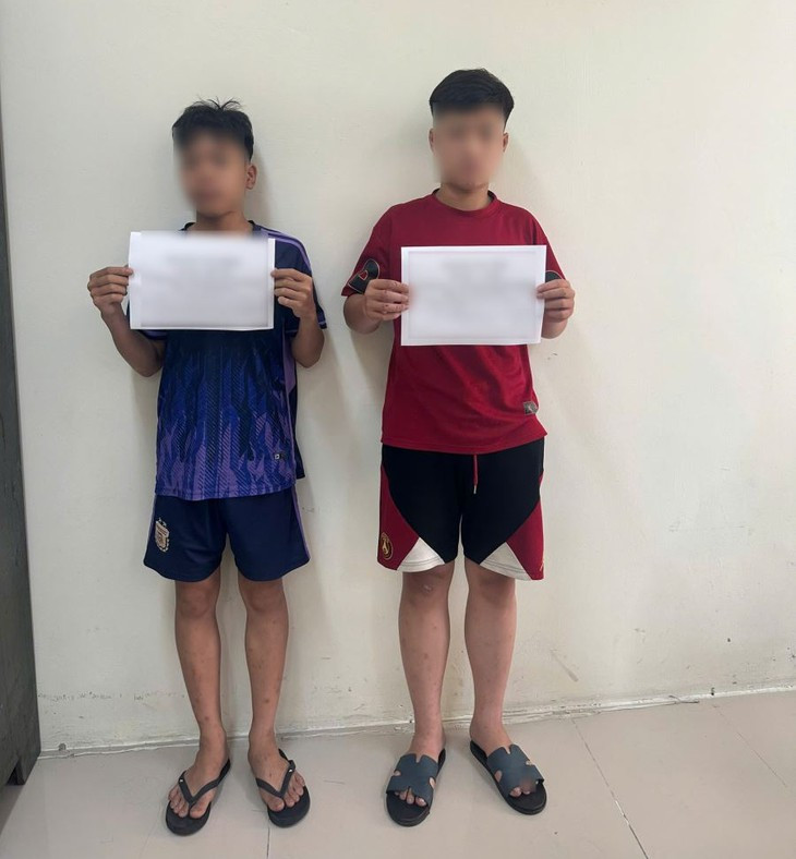 Hai đối tượng 16 tuổi đi cướp lấy tiền chơi điện tử- Ảnh 1.