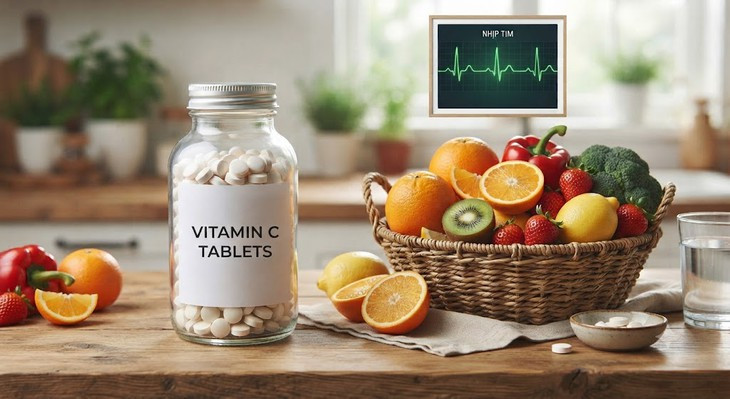 5 điều bất ngờ xảy ra với tim khi uống vitamin C mỗi ngày - Ảnh 1.