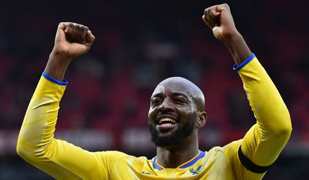 Jean-Philippe Mateta trong màu áo Crystal Palace với thể hình vượt trội