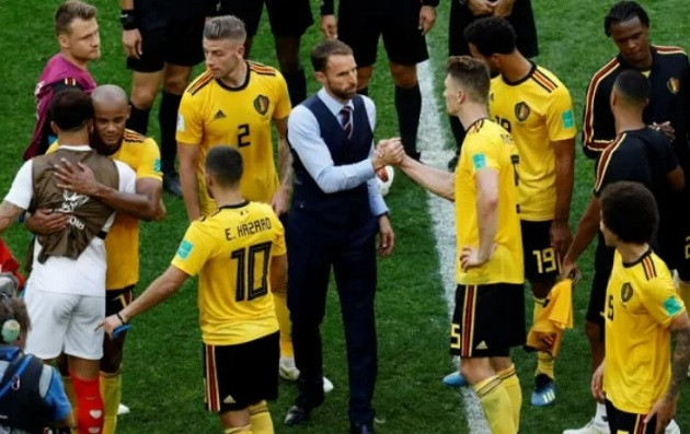 Tuyển Anh từng thất bại trong trận tranh hạng ba World Cup 2018 trước đội tuyển Bỉ.